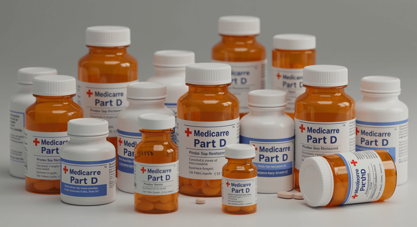 Part D Medicare Pill Bottles