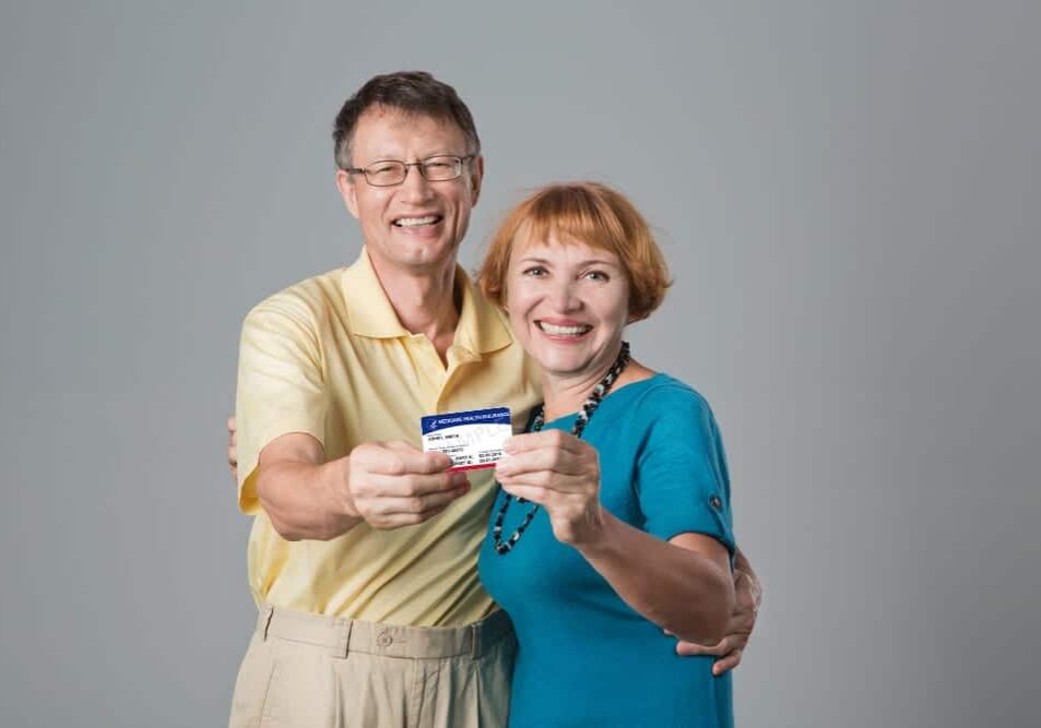 Couple with Medicare Card